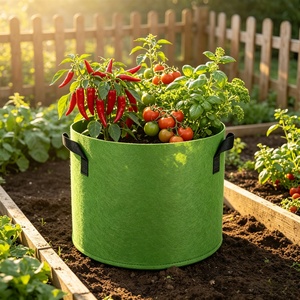 Bolsa de Cultivo Biodegradable, Transpirable y Gruesa, de Diseño Moderno, para Árboles, Flores, Vegetales y Plántulas - Product Image 4