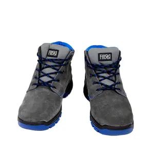 FH1961Wholesale Mens Leather Safety Boots Lightweight Safety Boot Mining Safety Boots