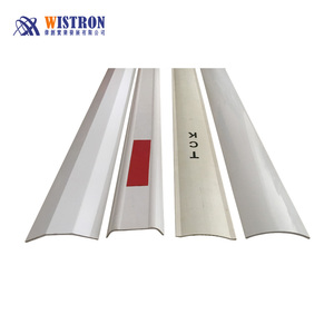 Precio de fabricante, acero barato, PVC, Vertical, montado en el suelo, blanco, advertencia reflectante, poste delineador de tráfico en carretera - Product Image 3