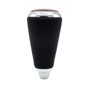 Poignée de levier de vitesses automatique pour voiture Mazda, grain de bois, fibre de carbone, ergonomique, accessoire pour cabine de conduite - Product Image 3