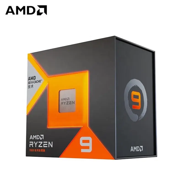 AMD Ryz'en 9 7900X3D  Processor (4.4 GHz / 5.6 GHz) with AMD V-Cache Technology Support A620 /X670E/X670/B650E/B650 Motherboard