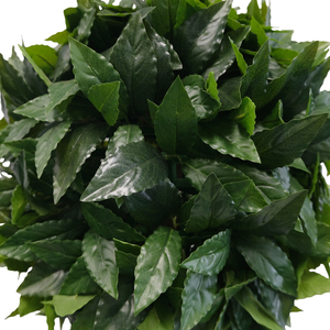 <span class=keywords><strong>Albero</strong></span> di Alloro Artificiale da 190 cm <span class=keywords><strong>con</strong></span> 3 Sfere, Foglie Finte in Seta Plastica, Resistente alle Intemperie per Decorazioni Casa, Giardino e Feste - Product Image 3