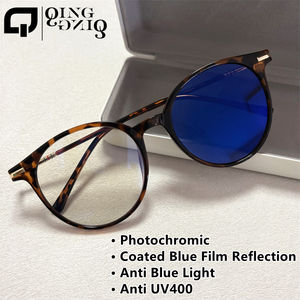 Monturas de Gafas Fotocromáticas TR90 para Mujer, Lentes 2026, Lentes Fotogris Originales, Antireflejantes, para Exteriores, 2026 - Product Image 2