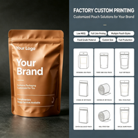 Sachets Doypack Imprimés Personnalisés Gratuits, Qualité Alimentaire, Anti-humidité, Écologiques pour Café, Aliments et Produits pour Animaux de Compagnie