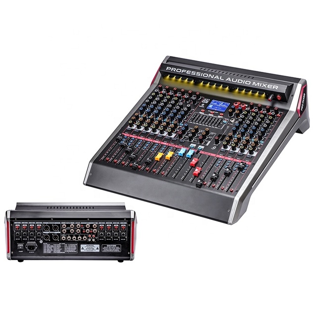 VR Series Mixing Console 128 DSP 12/16/20 Channel Bluetooth DJ Console Mixer for Stage Performance
