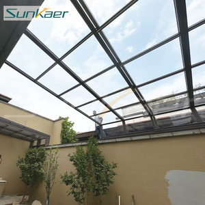 Enceintes rétractables à <span class=keywords><strong>prix</strong></span> d'usine housse de pluie pour auvent toit de balcon toit électrique en polycarbonate toit en bâche rétractable - Product Image 2