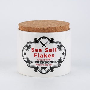 Promozione <span class=keywords><strong>barattoli</strong></span> di sale da cucina barattolo di <span class=keywords><strong>spezie</strong></span> in <span class=keywords><strong>ceramica</strong></span> con coperchio in sughero - Product Image 4