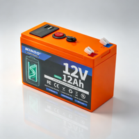 Desain Ringkas Paket Baterai lifepo4 12v Stasiun Daya Portabel lifepo4 Sel Kelas A untuk Daya Off-Grid Pasokan Darurat Luar Ruangan