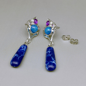 Orecchini pendenti bohémien da donna, stile vintage, accessori per l'uso quotidiano - Product Image 4