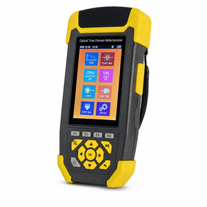 เครื่องวัดการสะท้อนแสงแบบ Optical Time Domain Reflectometer 1550nm พร้อมหัวต่อ SC แบบพกพา สำหรับการวิเคราะห์<span class=keywords><strong>สาย</strong></span>เคเบิล FTTH FTTX เพื่อตรวจสอบข้อบกพร่อง - Product Image 1