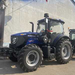 รถแทรกเตอร์ล้อเลื่อน Lovol M1404 5X ขับเคลื่อน 4 ล้อ ระบบเกียร์ สำหรับใช้งานในฟาร์ม สีฟ้า - Product Image 2