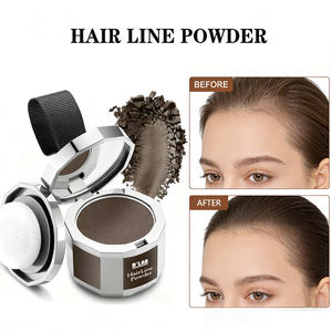 Polvo para Retoque de Raíces a Prueba de Sudor, Polvo para Sombrear la Línea del Cabello, Relleno Mágico para Cabello Fino, Polvo Corrector de Raíces - Product Image 1