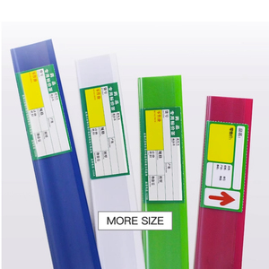 Thẻ Giá Kệ Siêu Thị Thẻ Giá Dược Phẩm PVC Trong Suốt Thẻ Giá Nhãn Giá Gỗ Nhựa - Product Image 4