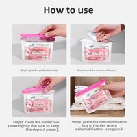 Boîte déshumidificatrice, déshydratant anti-humidité et anti-moisissure, charbon actif, produits chimiques ménagers pour armoire intérieure