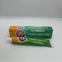 Pasta Gigi Baking Soda 121g Rasa Mint Multi-Efek Pemutih & Penyegar Napas untuk Penggunaan di Rumah Pembersih Gigi Harian