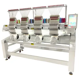 Hot Sale In Africa flat machine embroidery USED embroidery machine second hand Digital Computerized embroidery machine for kenya