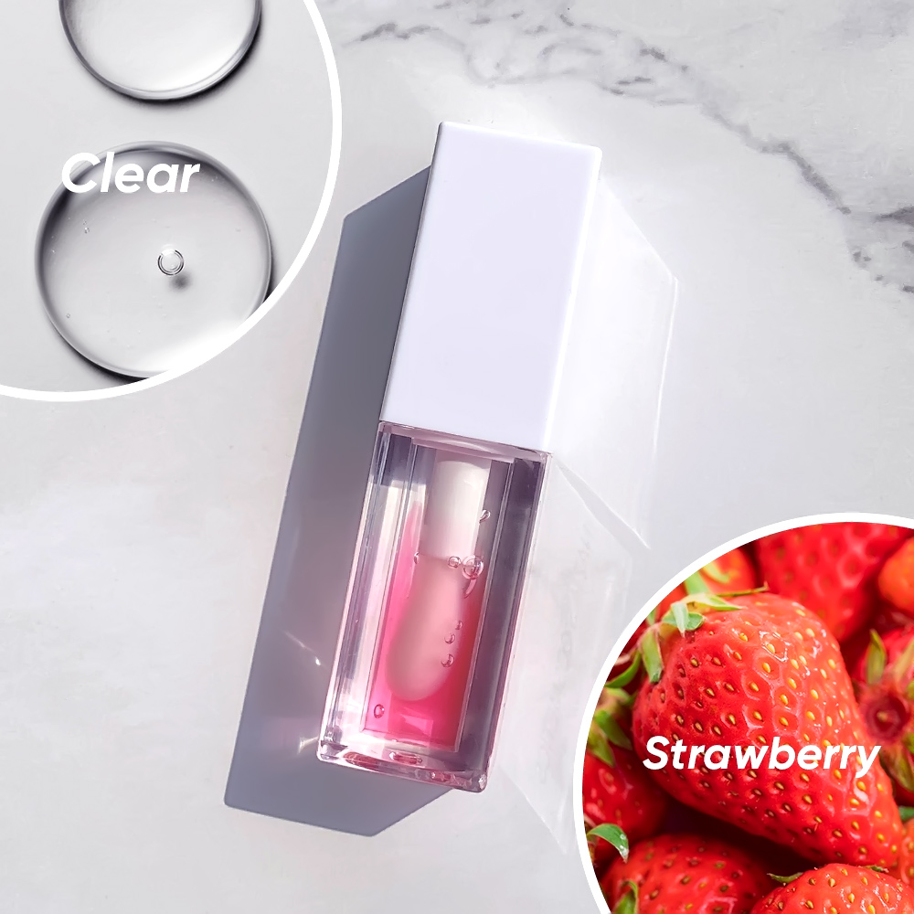 #01 Clear+Strawberry