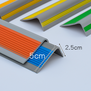 Perfil de Protección Antideslizante <span class=keywords><strong>para</strong></span> Escaleras de PVC y Aluminio, Tira de Sellado <span class=keywords><strong>para</strong></span> Proteger el Borde de las Escaleras, Resistente al Desgaste - Product Image 4