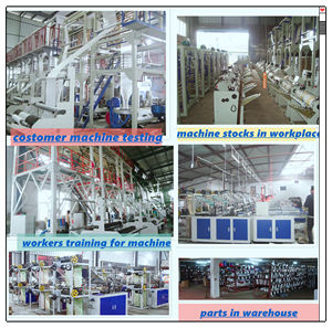 中国制造商批发ce认证双线热切割塑料袋制造机强力垃圾袋 - Product Image 5