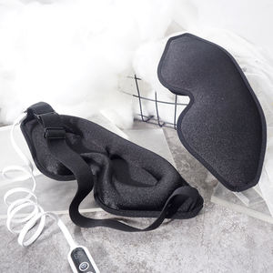 Antifaz 3D Inalámbrico con Calor, Música Bluetooth, Compresa Caliente Recargable para Aliviar la Fatiga Ocular y la Sequedad, Antifaz para Dormir con Bloqueo de Luz, de Algodón - Product Image 4