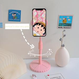 Support rétractable pour téléphone portable Ins Support de bureau multifonctionnel rotatif pour photo en direct Vente en gros - Product Image 5