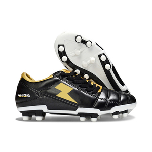 <span class=keywords><strong>Botas</strong></span> <span class=keywords><strong>de</strong></span> Fútbol Personalizadas con Tacos, Negras, Clásicas, con Cordones, Estilo Chuteira, <span class=keywords><strong>de</strong></span> Corte Bajo, <span class=keywords><strong>de</strong></span> Cuero Suave Tipo <span class=keywords><strong>Canguro</strong></span>, T90 FG - Product Image 4