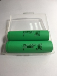 25RM 25R INR18650 SDI อัตราการปล่อย20A 3.7V 2500mAh แบตเตอรี่ลิเธียมไอออนอุปกรณ์อิเล็กทรอนิกส์สำหรับผู้บริโภค - Product Image 4