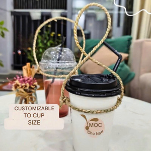 <b>Bamboo</b> Cup Holder Vietnam Eco-Friendly <b>Straw</b> CRAFT Handmade Classic Home Decoration natural customize size - Product Image 1