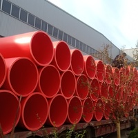 Tuyau d'évacuation en PEHD pour l'adaptation aux déformations de fondation, conduit de siphon inversé pour rivière, projet de tunnel de réseau d'eau municipal de 6 mètres