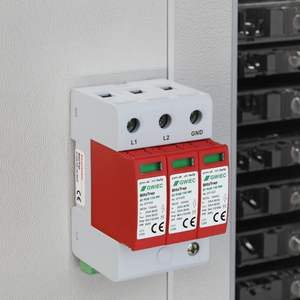 120V/240V 150V 300V AC Dispositivo de protección contra sobretensiones 20kA 50kA 8kA 200kA 3W + G <span class=keywords><strong>DPS</strong></span> para protección contra rayos para cable N de fase dividida T1 - Product Image 3
