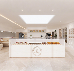 Modern Luxury Coffee Shop & Bakery Interior Design | One-Stop Custom Counter & Display Solution Complete Store Custom Design - Product Image 5