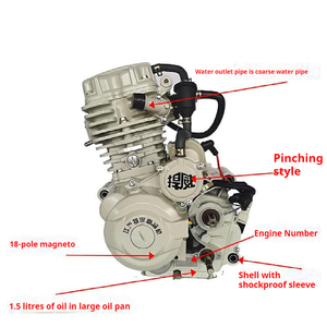 Motor de Motocicleta de 200cc Refrigerado por Líquido - Product Image 5
