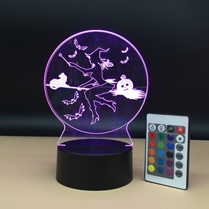 Lampe de nuit <span class=keywords><strong>LED</strong></span> 3D <span class=keywords><strong>lumineuse</strong></span> d'anime, lampe de chevet tactile avec figurine d'<span class=keywords><strong>action</strong></span> créative pour enfants, en ABS - Product Image 2