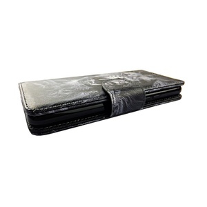 Fundas para Teléfono Móvil con Tapa Abatible, Doble Pliegue, Color Blanco y Negro, Diseño de León, PU+TPU, Resistentes a Impactos, con Protección UV, con Ranuras para Tarjetas, Precio de Fábrica - Product Image 5