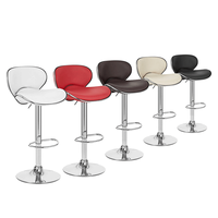 Ensemble de table et de chaises de bar de haute qualité en acier inoxydable avec dossier papillon, chaises de restaurant et tabourets de bar en gros