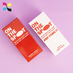 Tùy chỉnh khổng lồ bên thẻ trò chơi với cát đồng hồ cát và hộp cho gia đình và bạn bè - Product Image 4