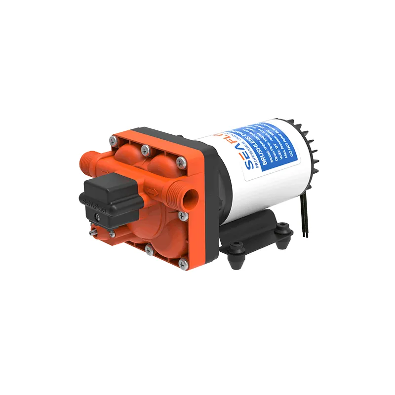 SEAFLO 115V moteur brushless pompe intelligente 55psi peut travail continu pompe à eau électrique pour machine à laver maison