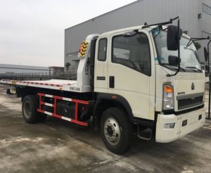 Nouvelle dépanneuse à plat de camion épave de 10 tonnes 4x2 de retrait de bloc de route de Sinotruck Howo - Product Image 6
