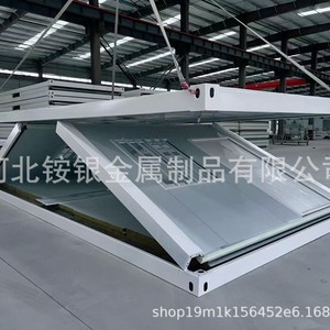 Folding Container Metal Storage <b>Crate</b> Painted Stackable For Logistic Storage - Product Image 2