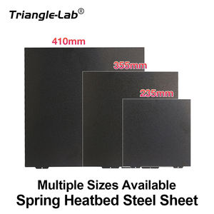 Nueva versión mejorada de acero con resorte PEI texturizado de doble cara para artillería K1 K1MAX X1 <span class=keywords><strong>X2</strong></span> Prusa mini Ender3 CR10 VORON - Product Image 2