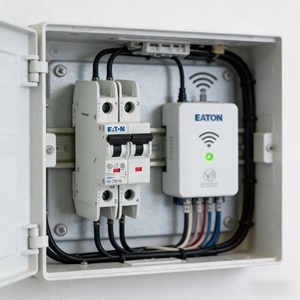 Автоматические выключатели Eaton серии FAZ, модель FAZ-C63/2-NA, 2-полюсные, 63А, 240В, характеристика C, сила разрыва 15 кА, сертификация CE UL - Product Image 2