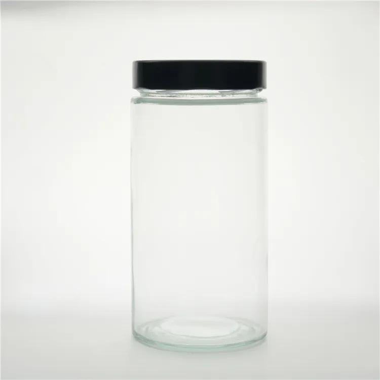 Пользовательские этикетки стеклянные банки для специй с крышками кухонные герметичные стеклянные банки для хранения бутылки стеклянная банка для хранения с крышками