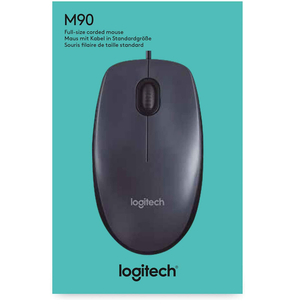 Ratón Óptico USB con Cable <span class=keywords><strong>Logitech</strong></span> <span class=keywords><strong>M90</strong></span> de 1000 DPI para PC, Portátil, TV Box - Negro - Product Image 6