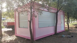 บ้านคอนเทนเนอร์ขนาด 20 ฟุต สินค้าขายดี ใหม่ล่าสุด ปรับแต่งสีได้ ใช้เป็นออฟฟิศ ควบคุมระบบไฟฟ้าได้ บ้านสำเร็จรูปแบบพกพา - Product Image 2