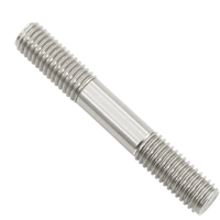 Stainless Steel Stud Bolts, A2 Grade Double End Threaded Rods for Machinery Assembly