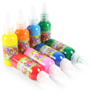 Bonne qualité enfants peinture 60ml doigt Pigment 12 couleurs <span class=keywords><strong>maternelle</strong></span> bricolage - Product Image 3