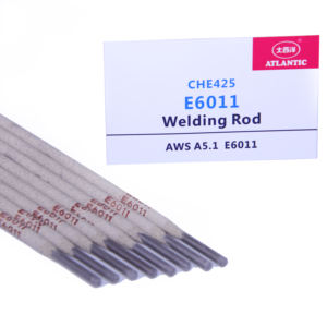 Électrodes de soudage E6011 de qualité supérieure, fabriquées en Chine par ATLANTIC, une usine réputée. - Product Image 4
