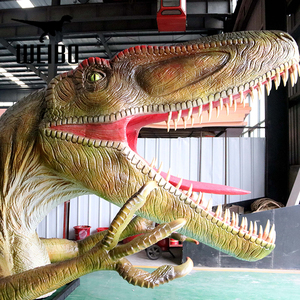 <span class=keywords><strong>Spinosaurus</strong></span> animatronique grandeur nature, modèle de dinosaure réaliste, exposition en plein air pour parc à thème, attraction jurassique personnalisée - Product Image 5