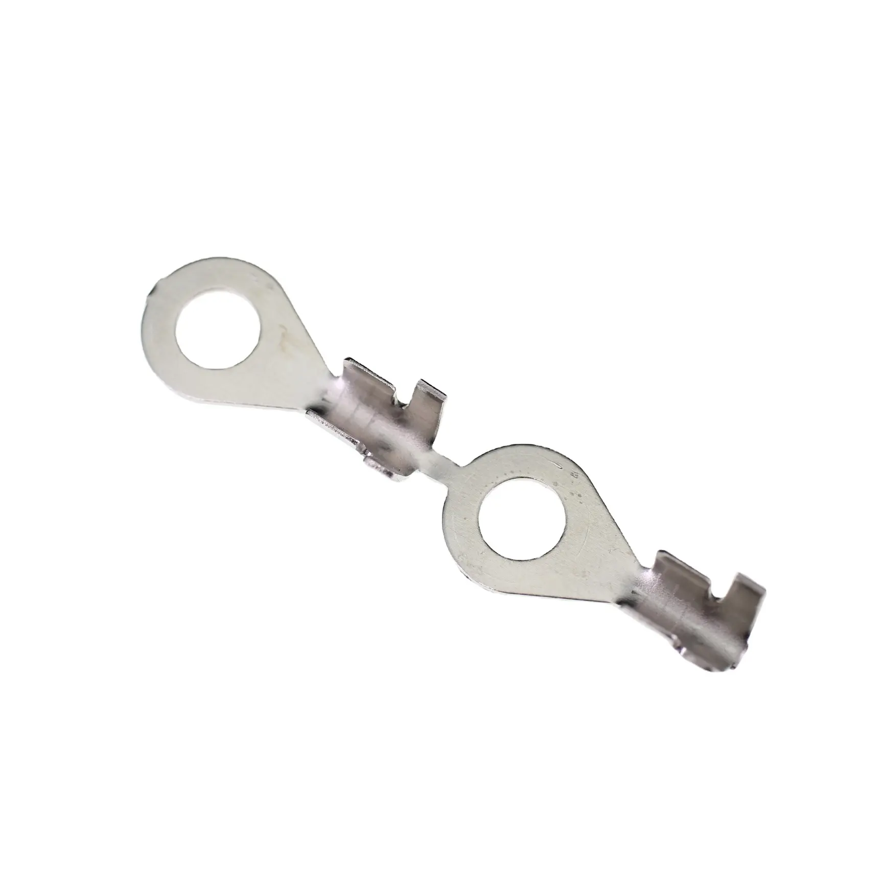 裸のリングタイプの品揃えケーブル圧着非絶縁バットフォーク端子コネクタ