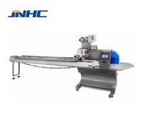 Machine à emballer horizontale entièrement automatique pour sacs, aliments, légumes, glaces, bâtonnets de glace - Haute vitesse, économie d'énergie, multifonction